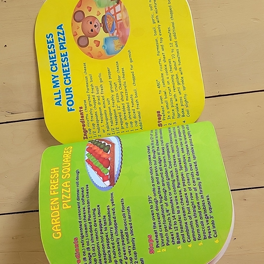 🌺3 For $10 Junior Cookbook Collection Pizza! Fun For Kids & Parents - Picture 11 of 13